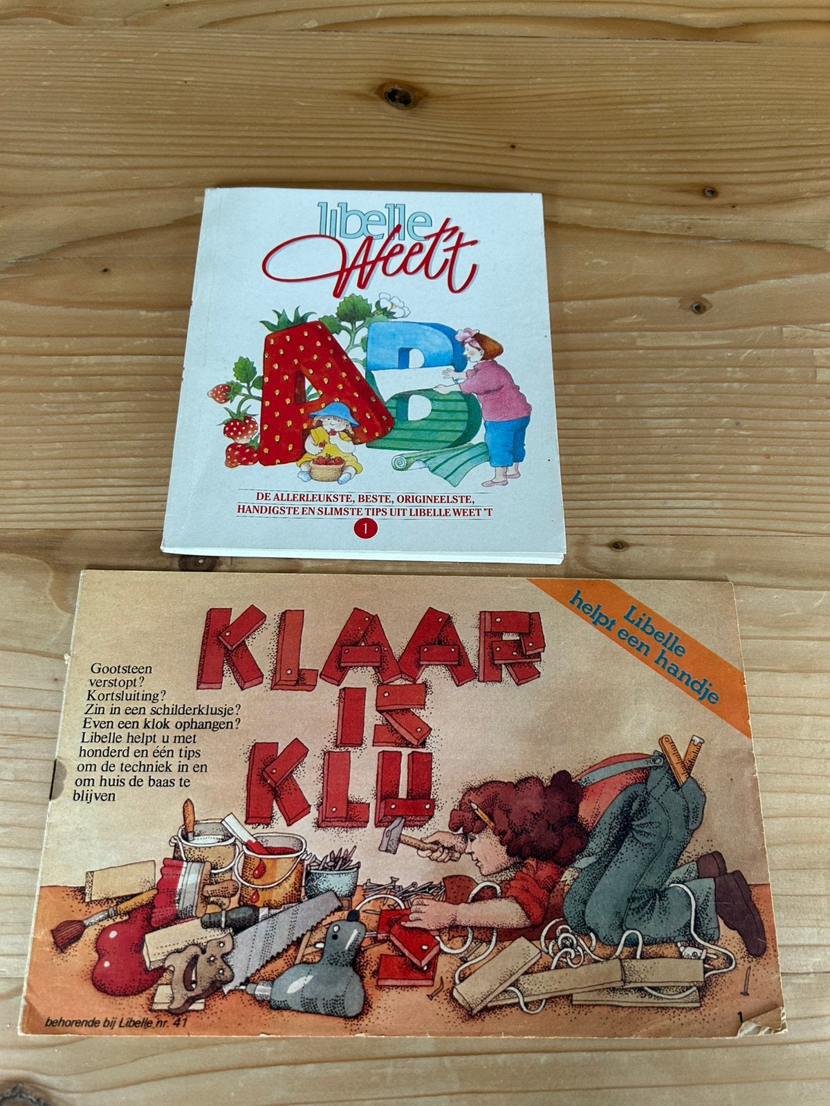 2 OUDE LIBELLE KLUSHULP BOEKJES, Ophalen of Verzenden, 1980 tot heden, Nederland, Tijdschrift