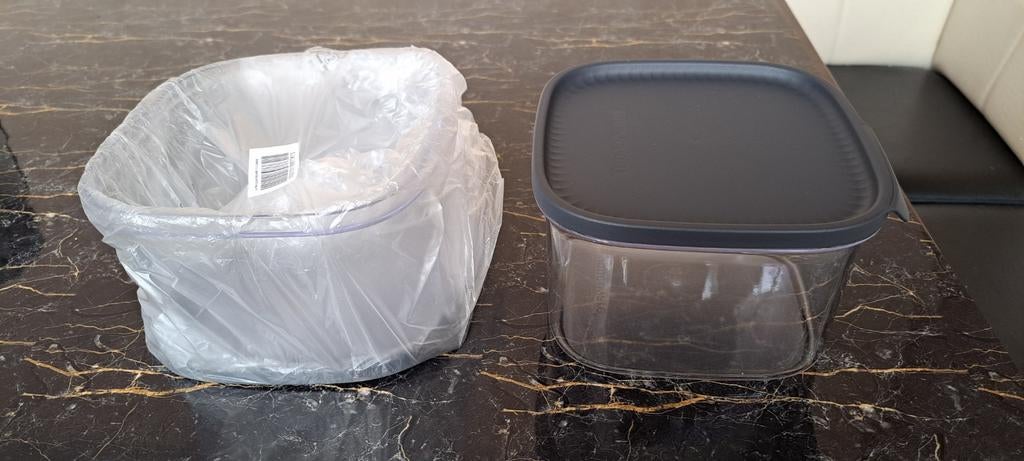 Nieuwe Tupperware Ultra Clear 2x 1.7 liter bewaardozen, Ophalen of Verzenden, Nieuw, Bus of Trommel
