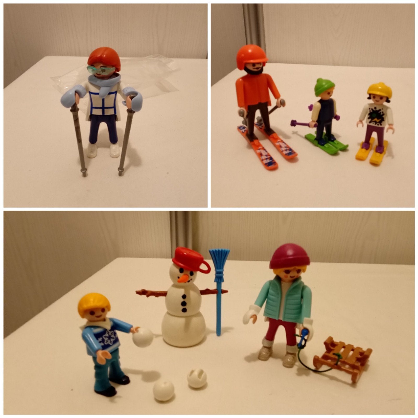 playmobil plezier in de sneeuw, Ophalen of Verzenden, Gebruikt