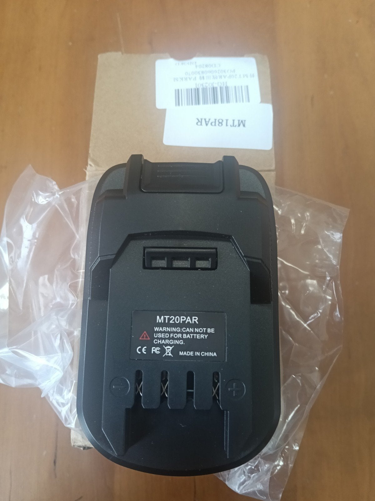 MT20PAR Batterij Adapter - Nieuw in verpakking, Ophalen of Verzenden, Nieuw