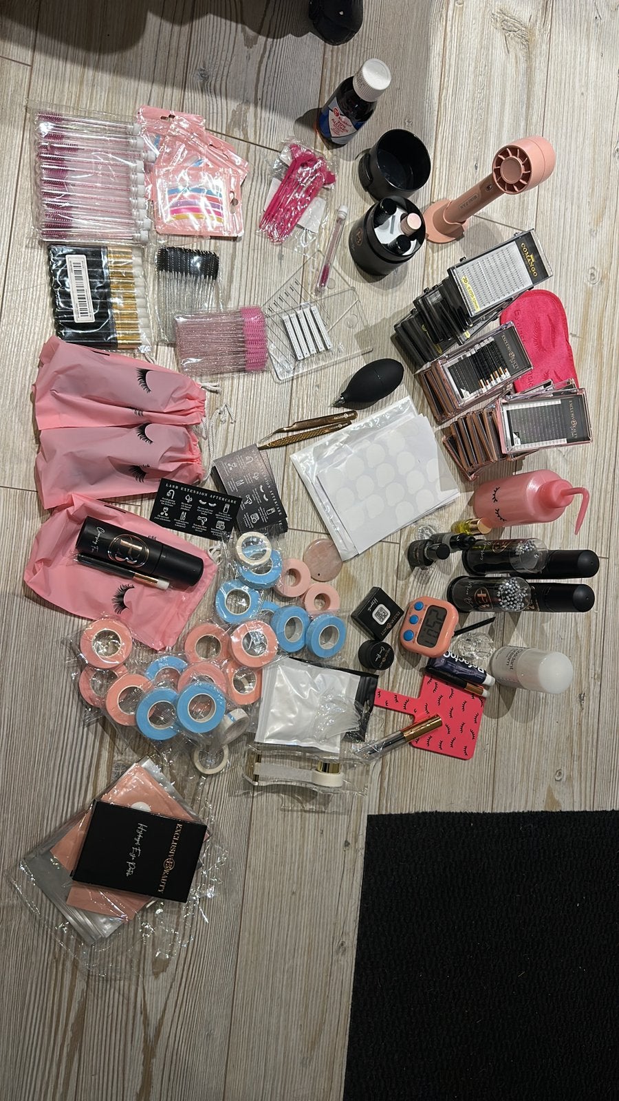 Wimpers set, Ophalen, Ogen, Zwart, Zo goed als nieuw