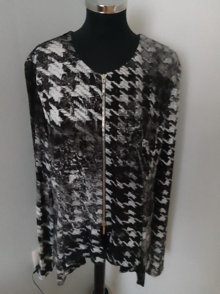 Joseph Ribkoff jasje/vest  44 diverse, Verzenden, Zo goed als nieuw, Maat 42/44 (L), Zwart
