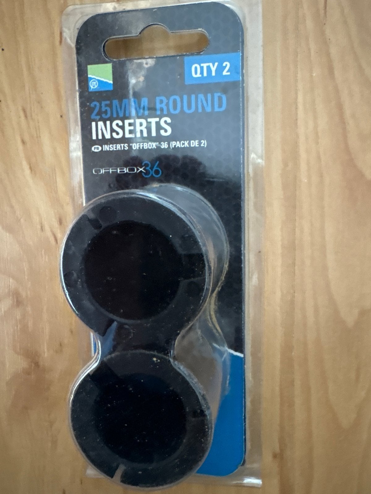 25mm Ronde Inserts voor Vissersstoel (2 stuks), Ophalen of Verzenden, Nieuw, Overige typen