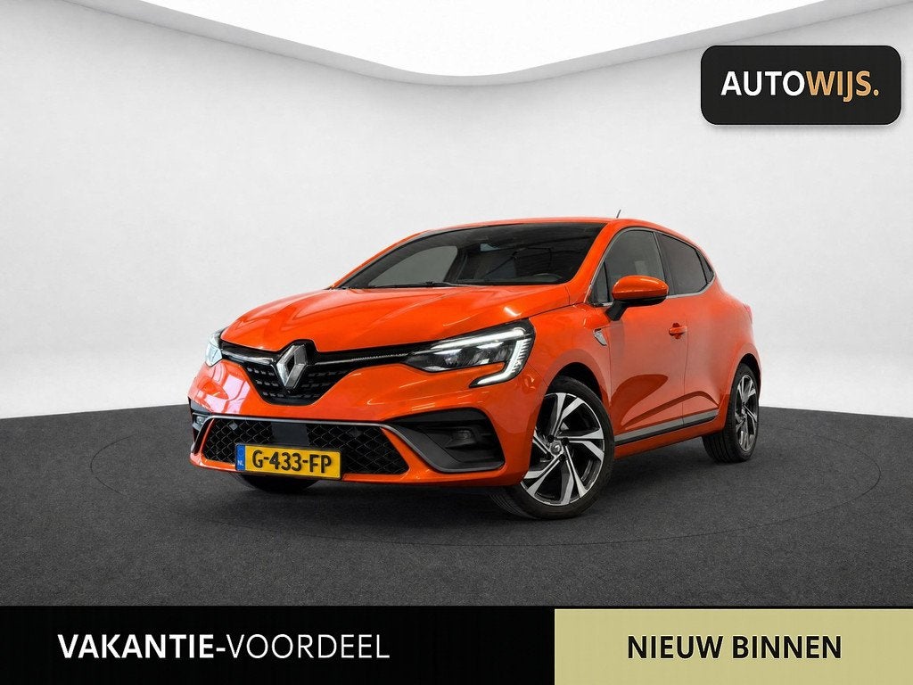 Renault Clio 1.3 TCe Initiale Paris|R S LINE| AUT|LEDER|NL A, Auto's, 1133 kg, 49 €/maand, Bedrijf, 19 km/l