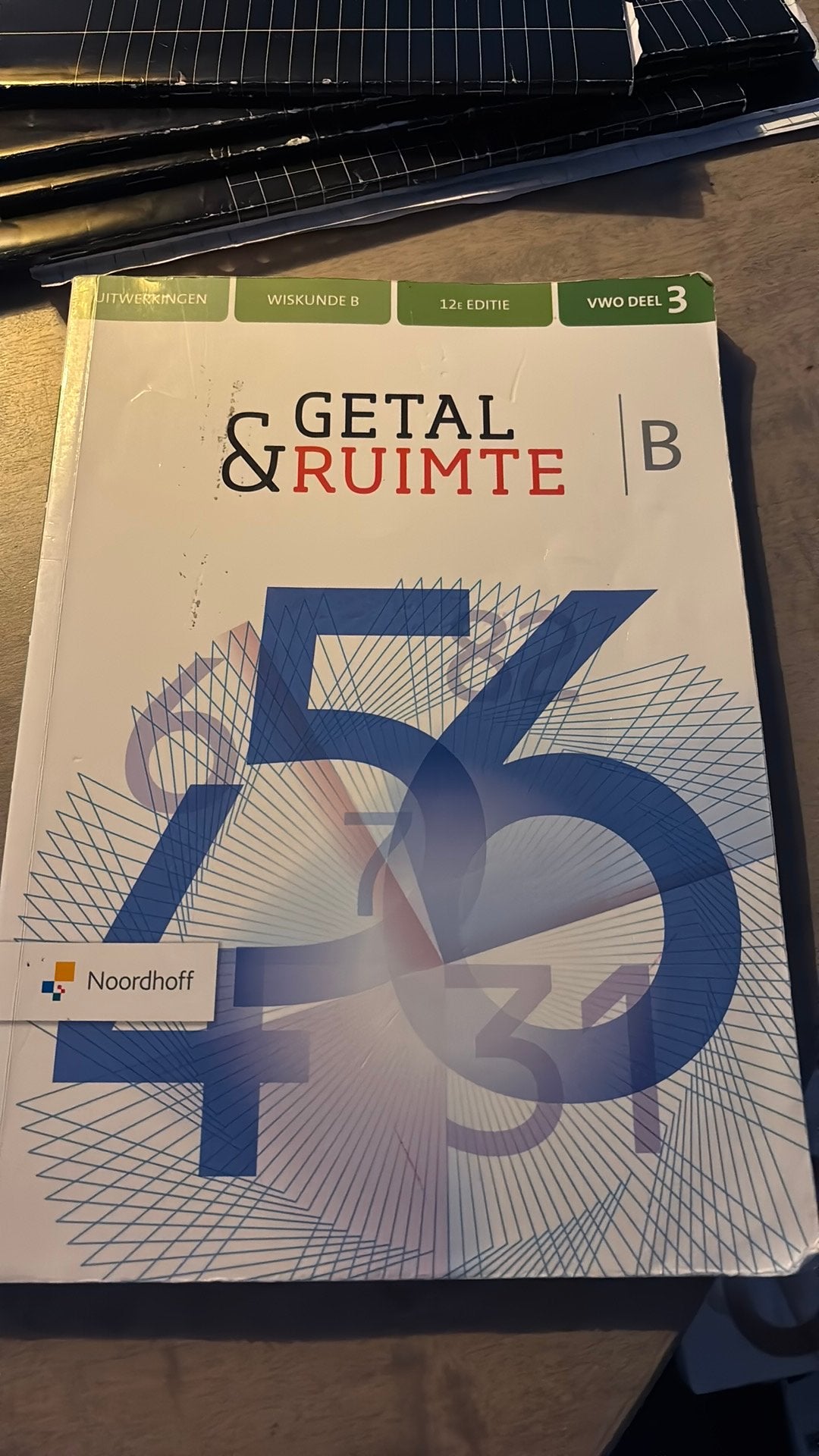 Getal&Ruimte VWO Wiskunde B uitwerkingen Deel 3 12e editie, Boeken, Schoolboeken, Ophalen of Verzenden, Zo goed als nieuw, VWO
