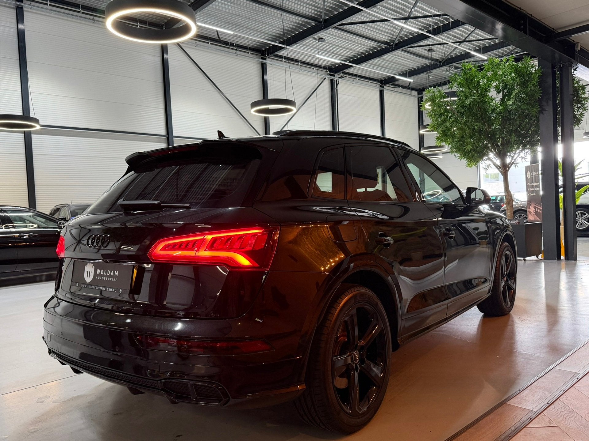 Audi Q5 3.0 TFSI SQ5 Quattro Black Edition|354pk|V6|Carplay|, Auto's, Automaat, Gebruikt, 2995 cc, Zwart