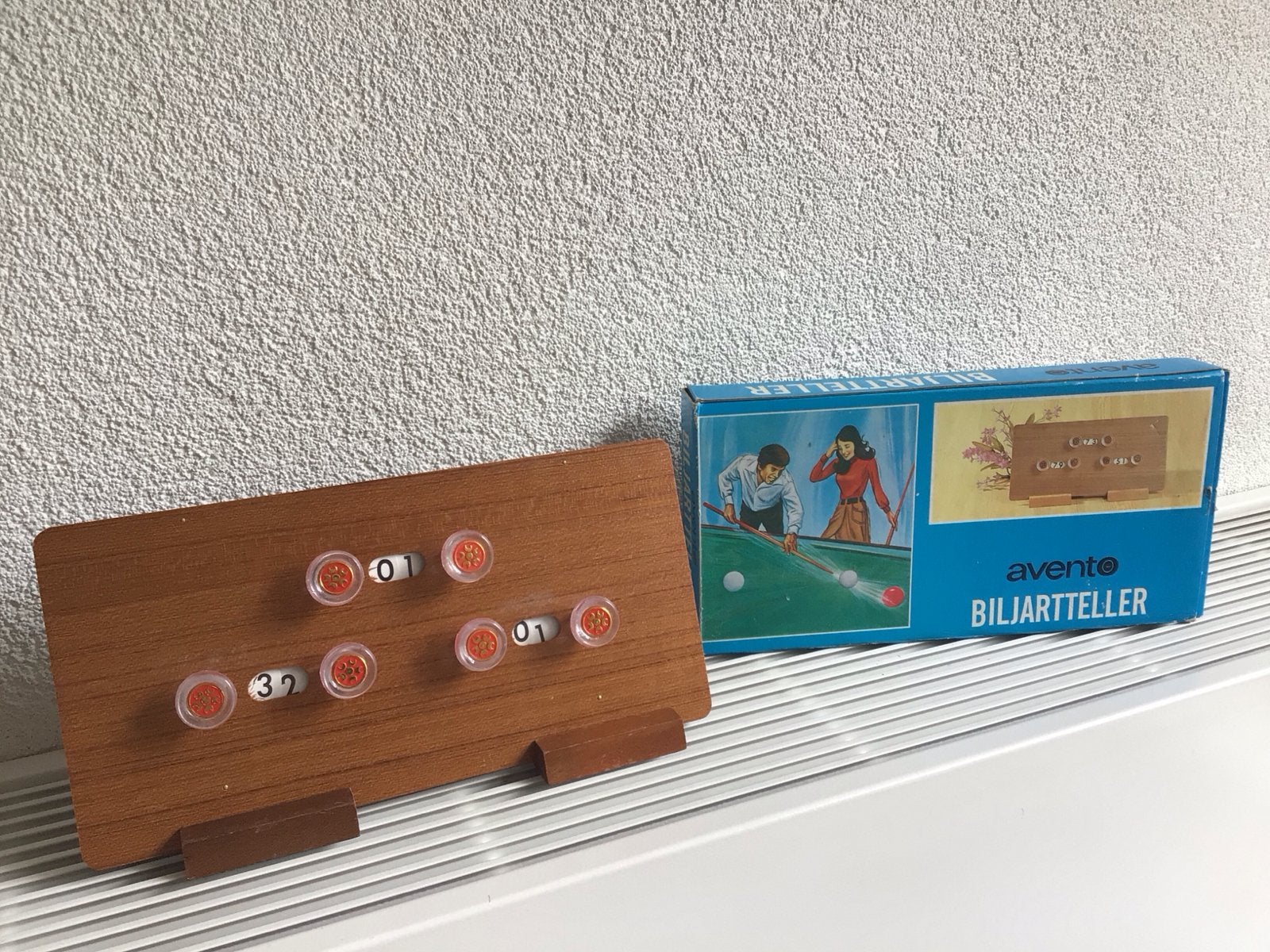 Vintage Avento Biljartteller - Scorebord voor Biljart, Ophalen, Gebruikt