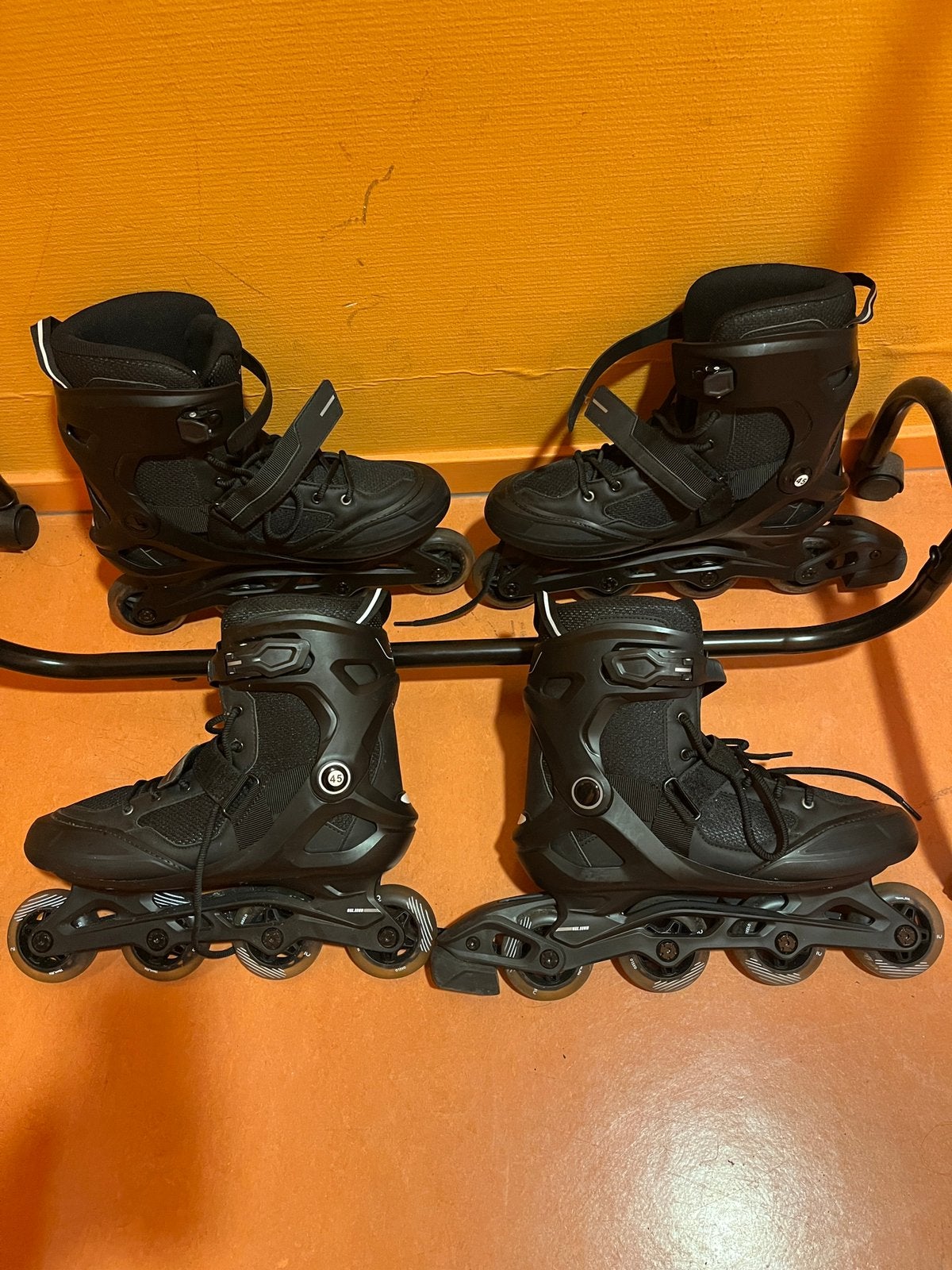 2 Oxelo Adult Inline Fitness Skates FIT100, Ophalen, Zo goed als nieuw