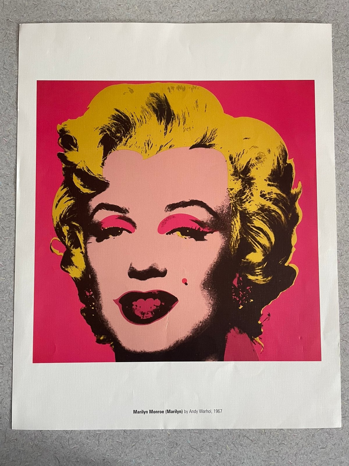 ~.~ Andy Warhol’s Marilyn Monroe ~ El Mundo ~.~, Ophalen of Verzenden, A1 t/m A3, Film en Tv, Rechthoekig Staand