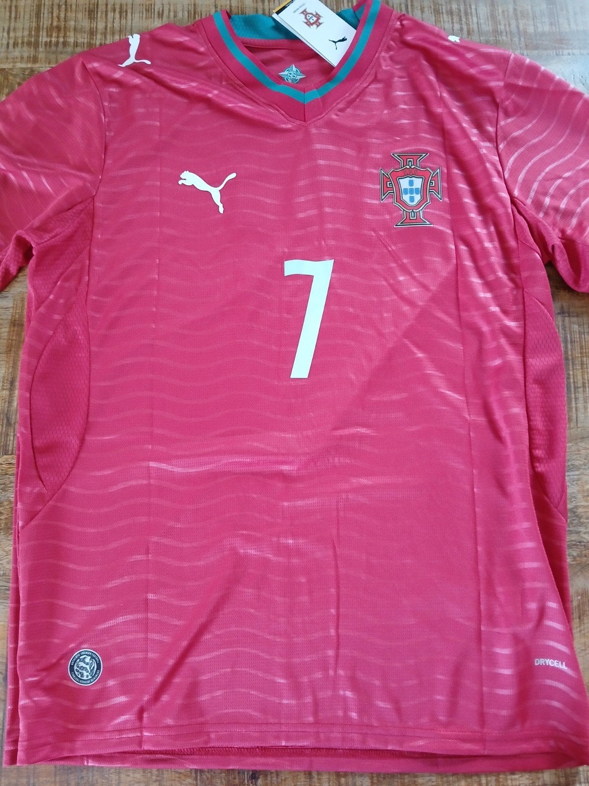 Cristiano Ronaldo thuisshirt Portugal 2026 Maat L, Verzenden, Nieuw, Voetbal, Rood