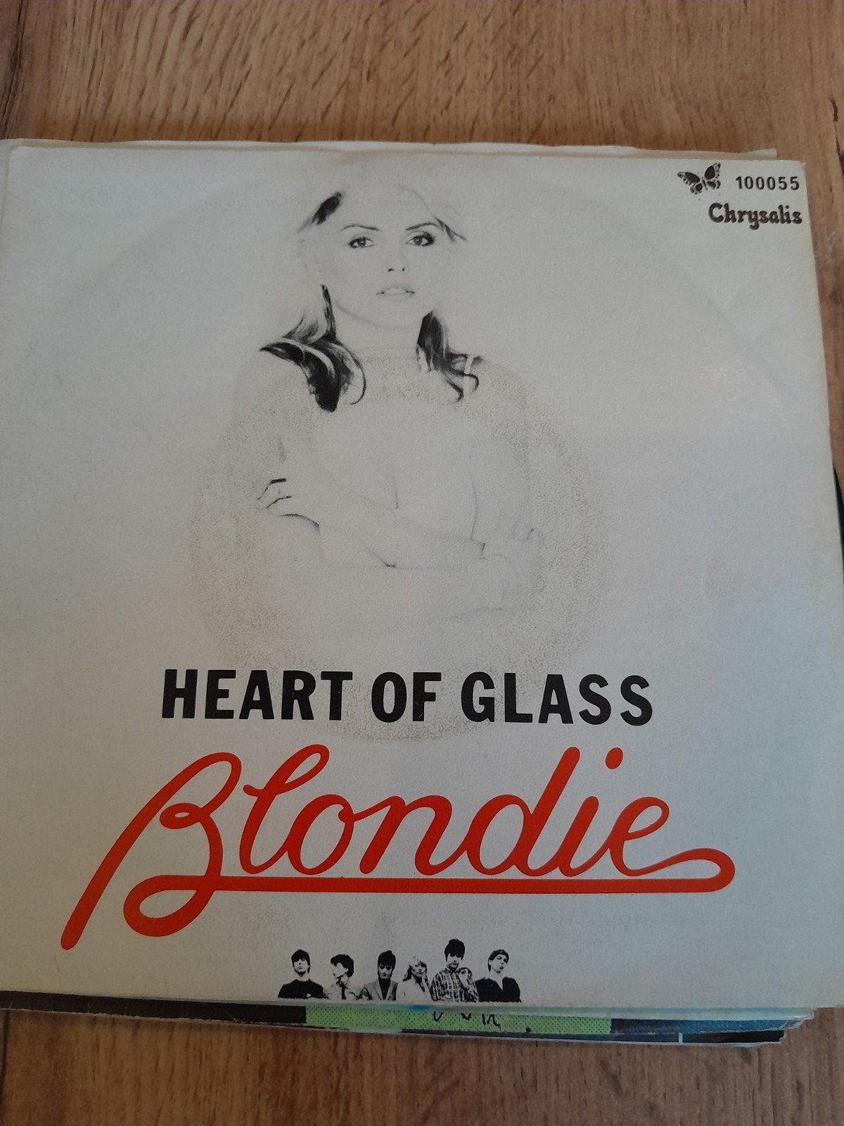 blondie 7 inch heart of glass, Ophalen of Verzenden, Zo goed als nieuw, Pop