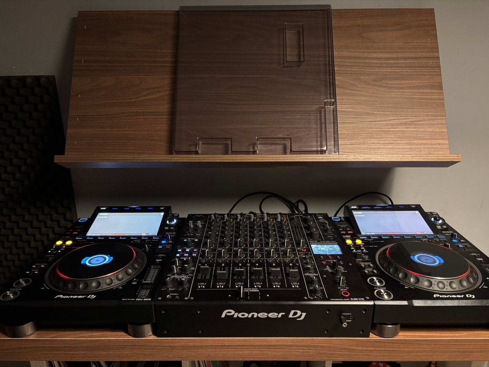 Pioneer CDJ 3000 & DJM V10 set, Ophalen, Zo goed als nieuw, Dj-set, Pioneer