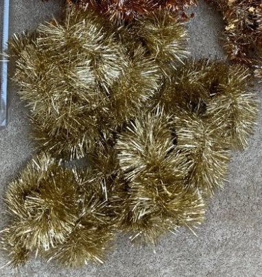 Kerst slingers goud, Diversen, Kerst, Ophalen of Verzenden, Gebruikt