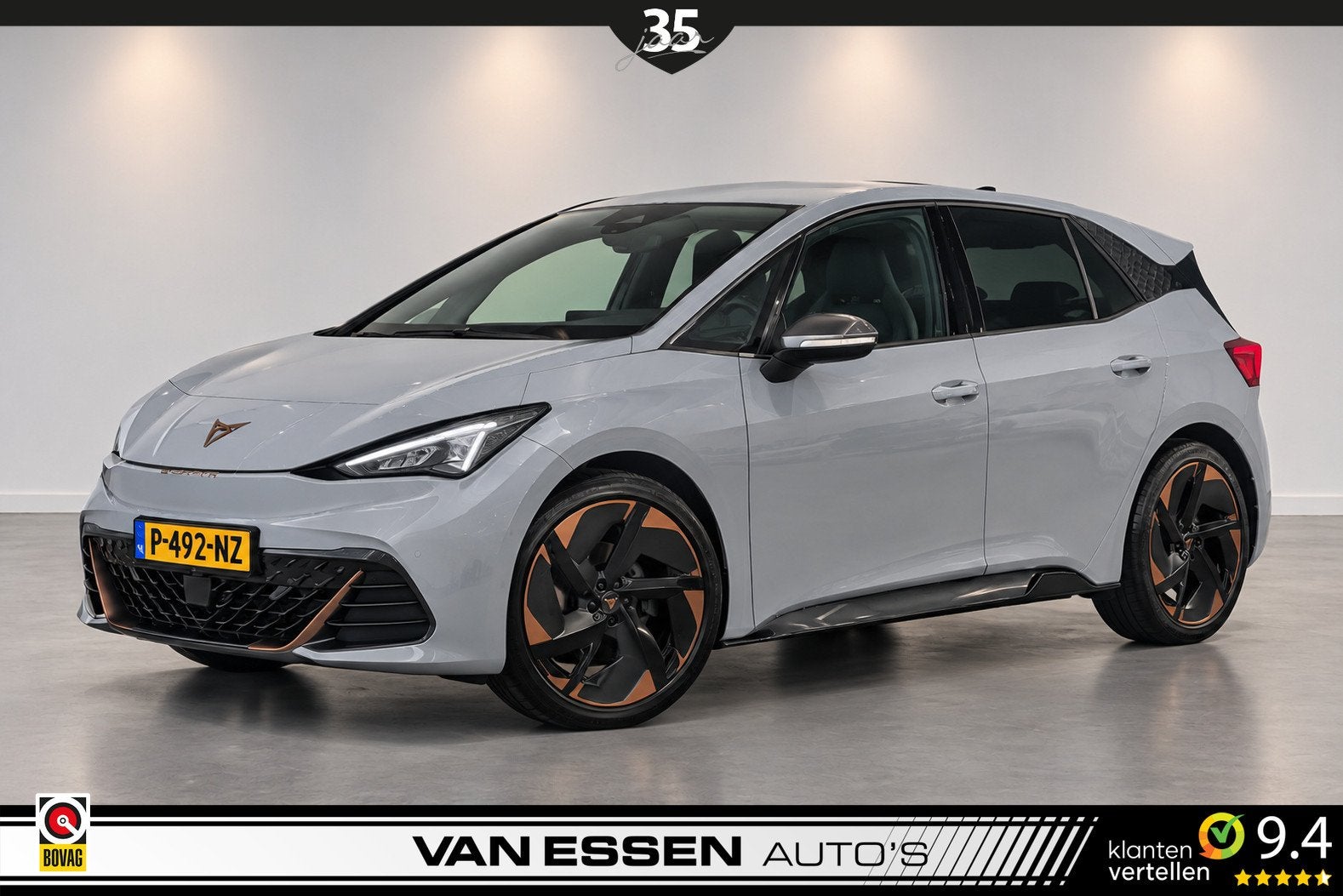 CUPRA Born Copper Edition One 62 kWh WORD VERWACHT! | PANO |, Auto's, Automaat, 421 km, Achterwielaandrijving, Gebruikt