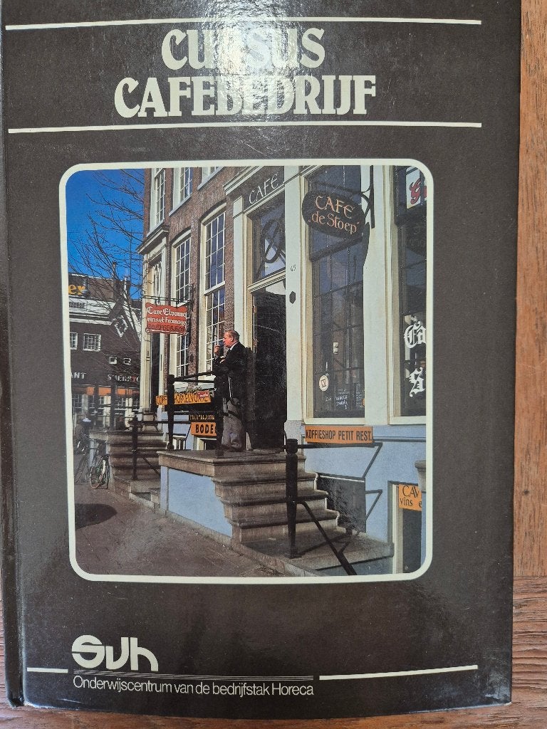 Boek Cursus Cafebedrijf SVH, Ophalen of Verzenden, Alpha, Gelezen, Niet van toepassing