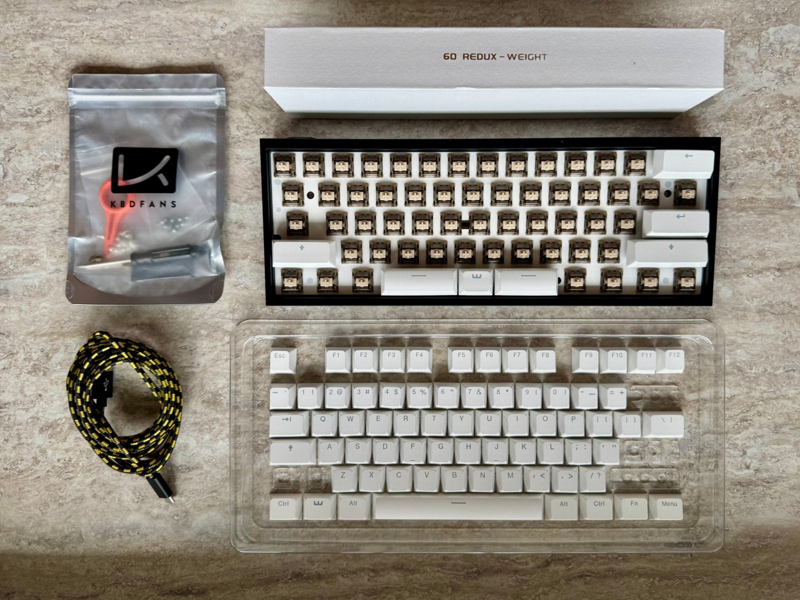 Custom Wooting 60HE v2, Gaming toetsenbord, Nieuw, Ophalen of Verzenden, Qwerty