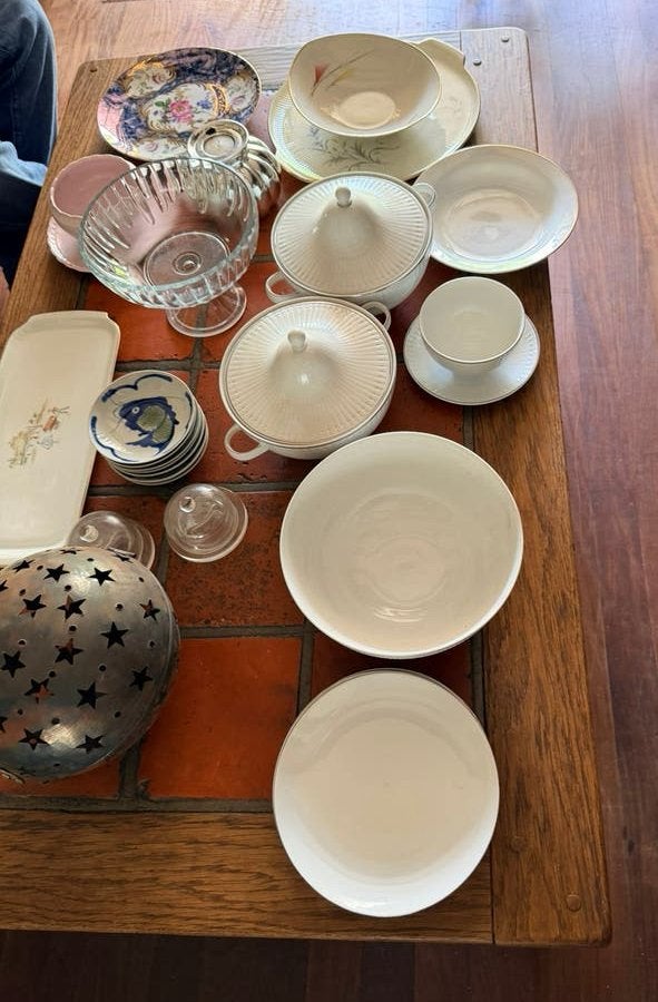 Servies, Ophalen
