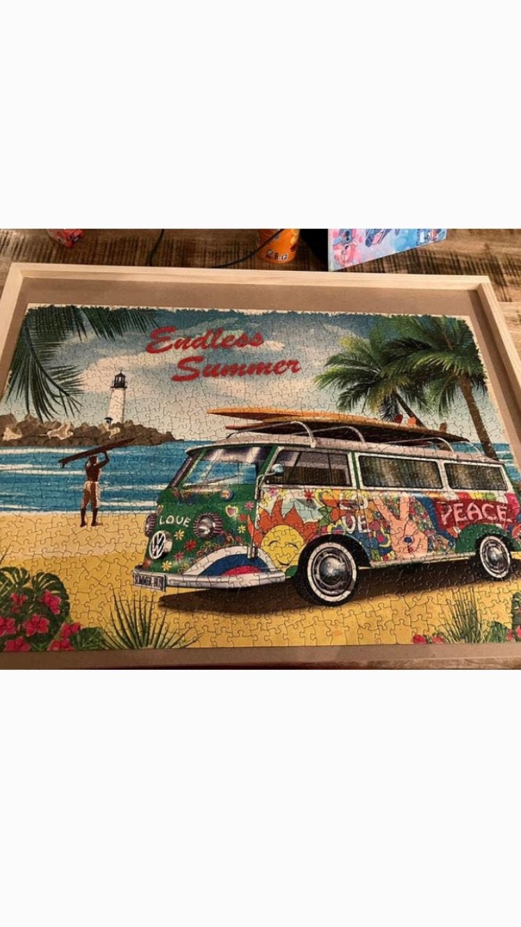 Volkswagen legpuzzel, Ophalen of Verzenden, Zo goed als nieuw