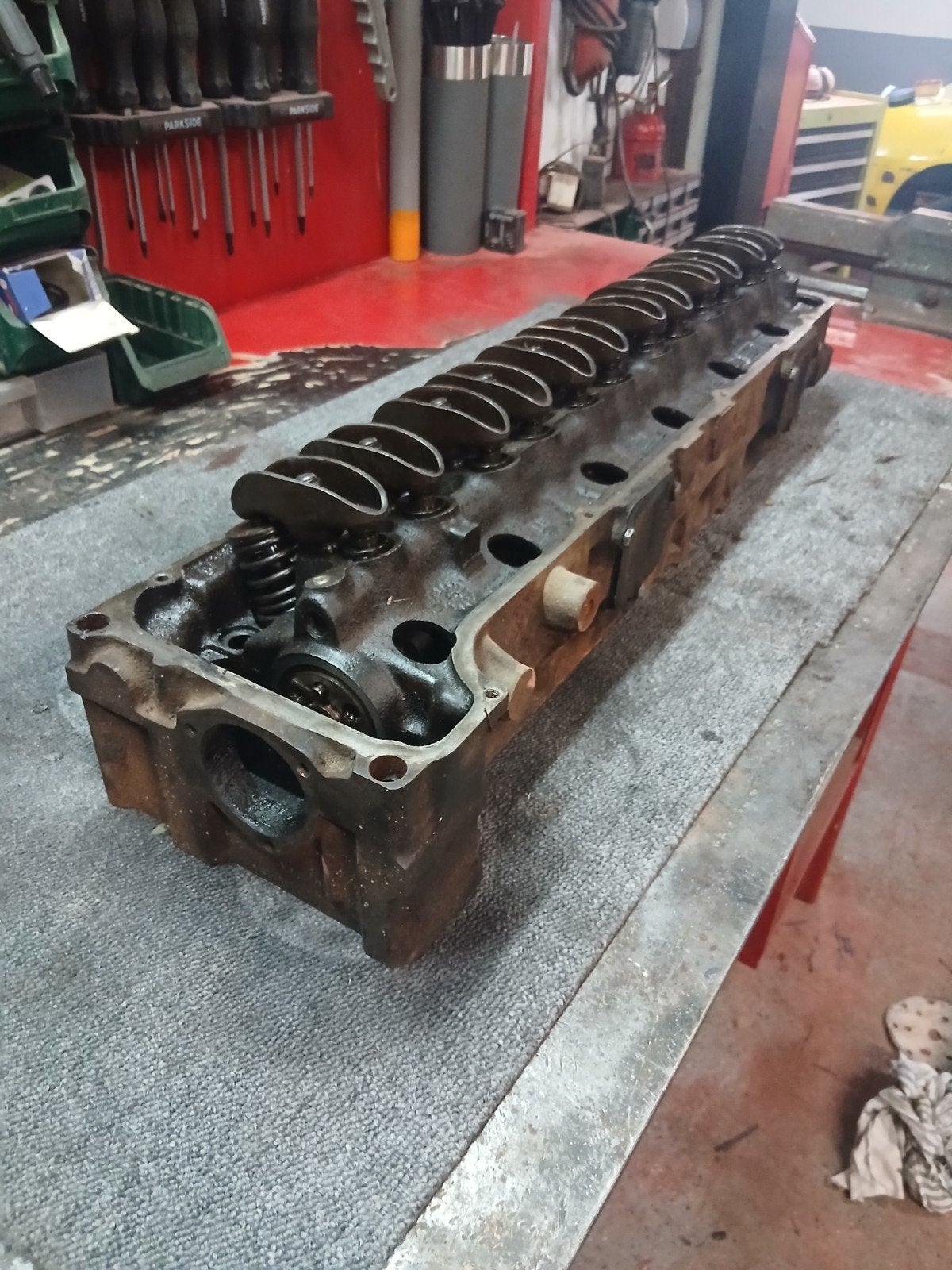 Cilinderkop Opel C30NE Motor - Gebruikt, Auto-onderdelen, Ophalen, Opel