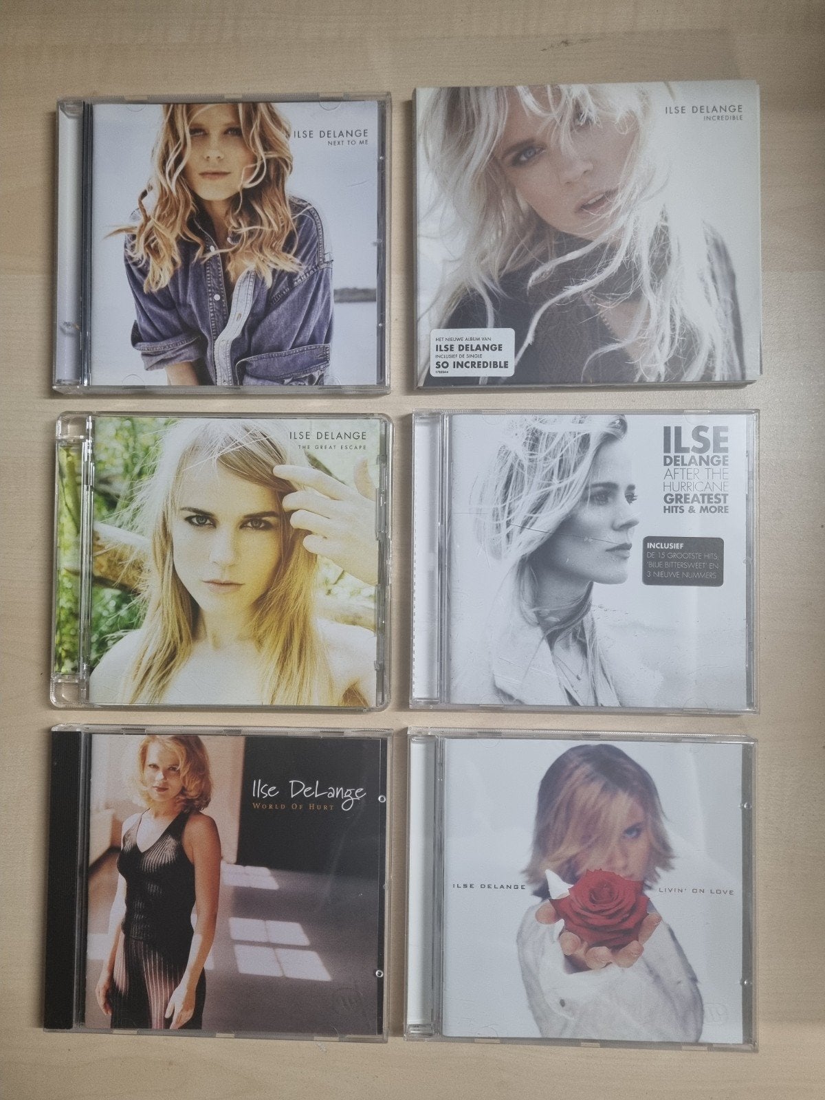 combi van 7 CD'S  van Ilse DeLange - Diverse albums, Alle leeftijden, Nederlands, Ophalen of Verzenden, Inclusief doosje