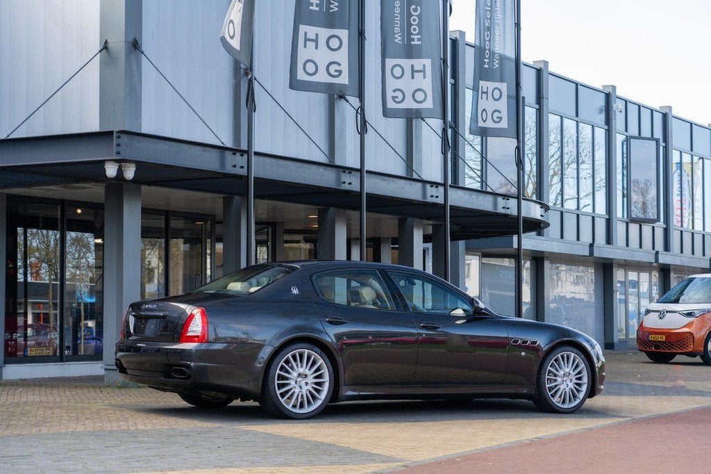 Maserati Quattroporte 4.7 V8 GTS (bj 2010, automaat), Auto's, Automaat, Euro 5, Gebruikt, 8 cilinders