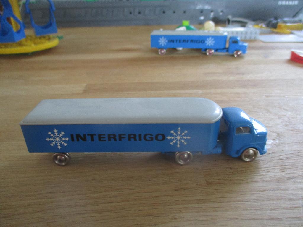 VINTAGE LEGO MERCEDES INTERFRIGO, Gebruikt, Overige thema's, Lego, Ophalen of Verzenden