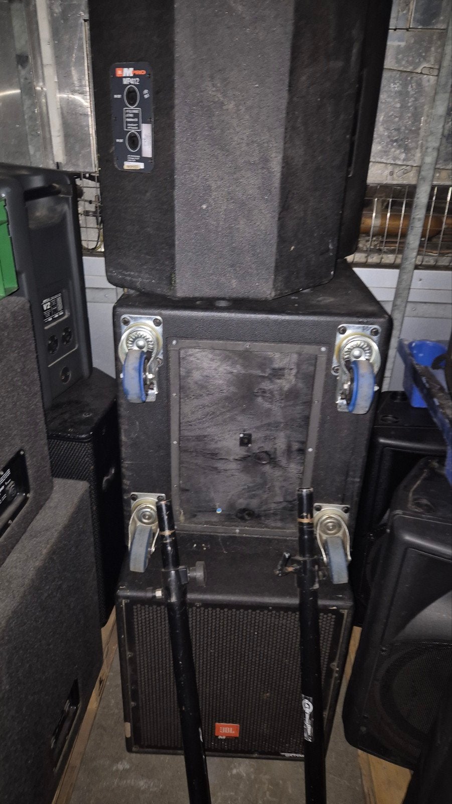 JBL MP412 Topkasten en Subwoofers - Complete Set, Ophalen of Verzenden