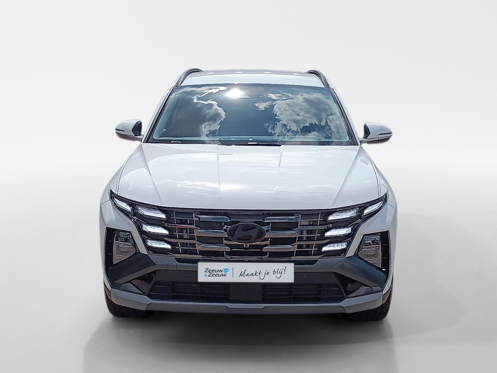 Hyundai Tucson 1.6 T-GDI HEV Premium | Z&Z Top Deal | Van 52, Auto's, 4 cilinders, Wit, Leder, Bedrijf