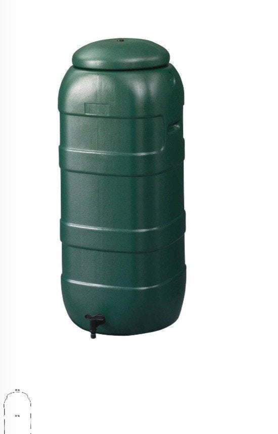 Nieuwe regenton (grijs), Tuin en Terras, Regentonnen, 75 tot 150 liter, Ophalen, Nieuw