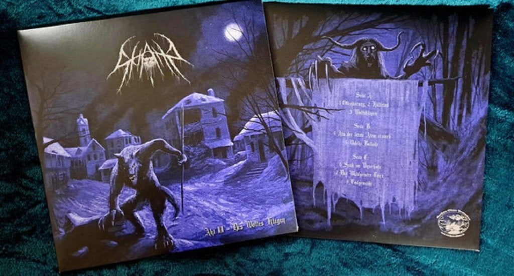 Skratte ‎– Akt II - Des Wolfes Klagen 2 lp set  black death, Speciale editie, Ophalen of Verzenden, Death metal, 12 inch