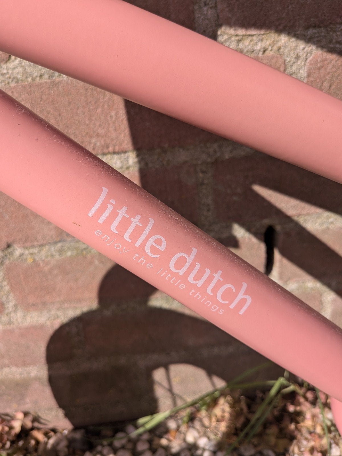 Little Dutch loopfiets roze, Fietsen en Brommers, Ophalen, Zo goed als nieuw, Minder dan 16 inch, Little Dutch
