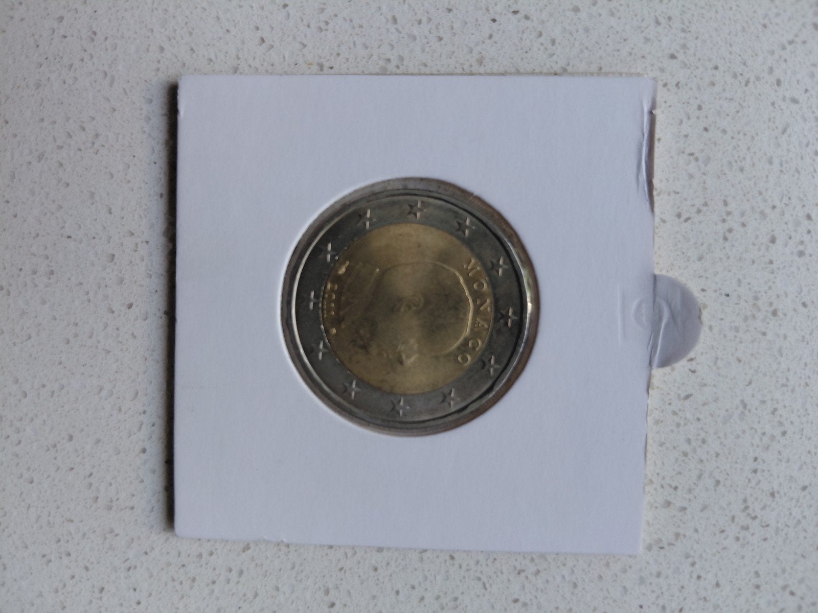 2 euro Monaco 2011 regulier, Postzegels en Munten, Munten | Europa | Euromunten, 2 euro, Monaco, Ophalen of Verzenden