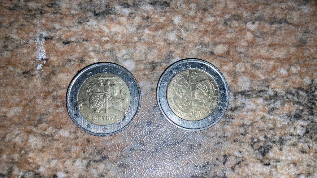 Zeldzame 2 Euro Munten: Litouwen en Duitsland (Pandemie), Ophalen of Verzenden, Overige landen, 2 euro, Losse munt