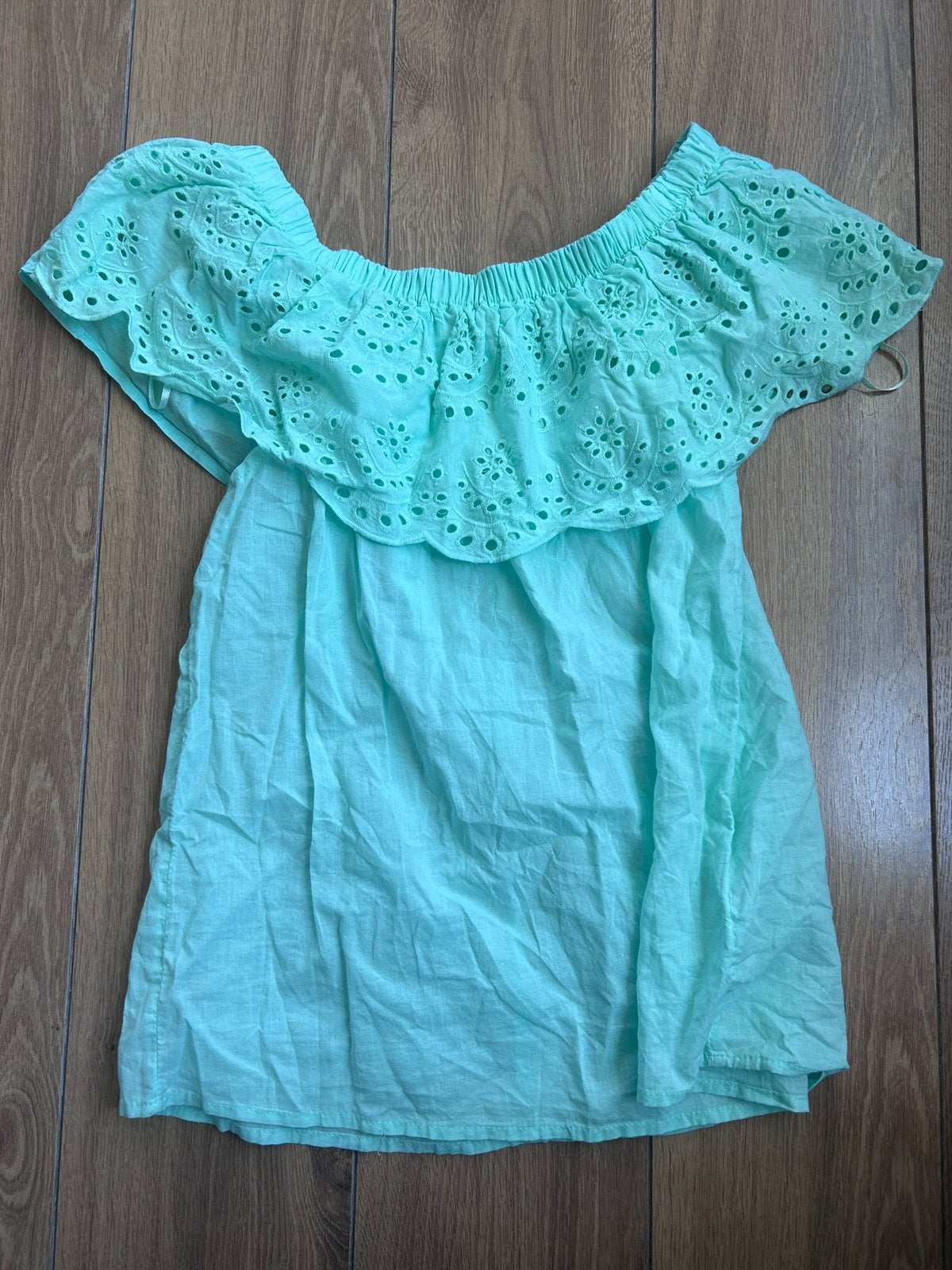 Maat 38 off shoulder top nieuw mint groen c&a atmosphere, Maat 38/40 (M), Nieuw, Ophalen of Verzenden, Zonder mouw