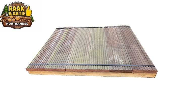 profielplanken / Vlonderplanken 3.3x18.0 cm -nr: HP211