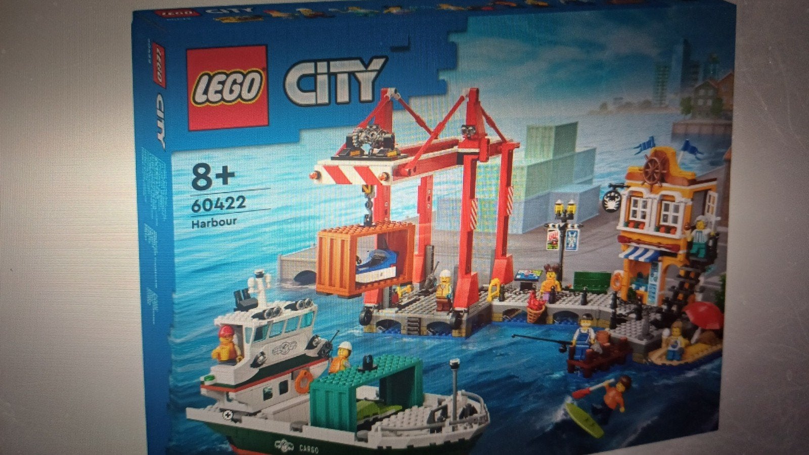 Lego City 60422 Haven met Vrachtschip -NIEUW en ONGEOPEND-, City, Lego, Nieuw, Ophalen of Verzenden