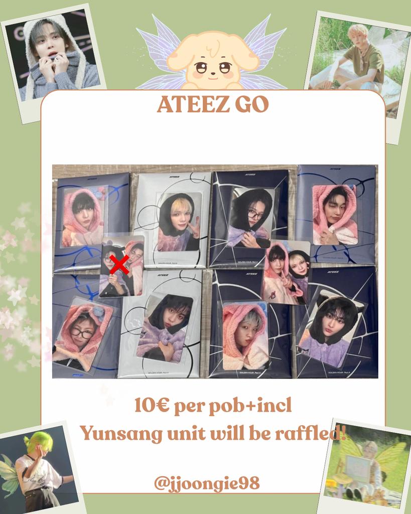 Ateez makestar group order, Ophalen of Verzenden, Zo goed als nieuw