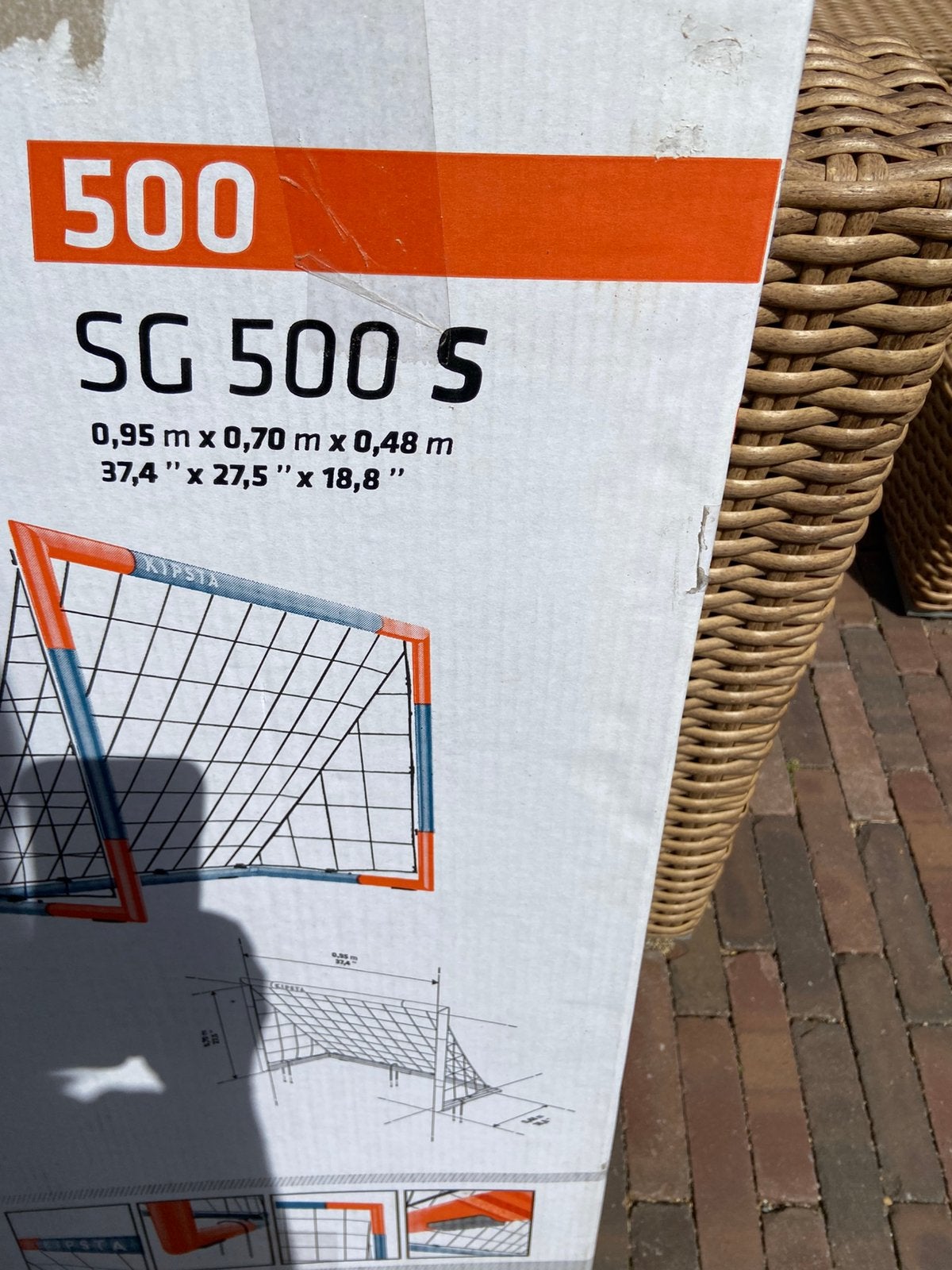 2 kipsta voetbal doelen!, Ophalen, Nieuw