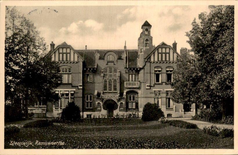 Steenwijk - Ramswoerthe, Ophalen of Verzenden, 1920 tot 1940, Gelopen, Overijssel
