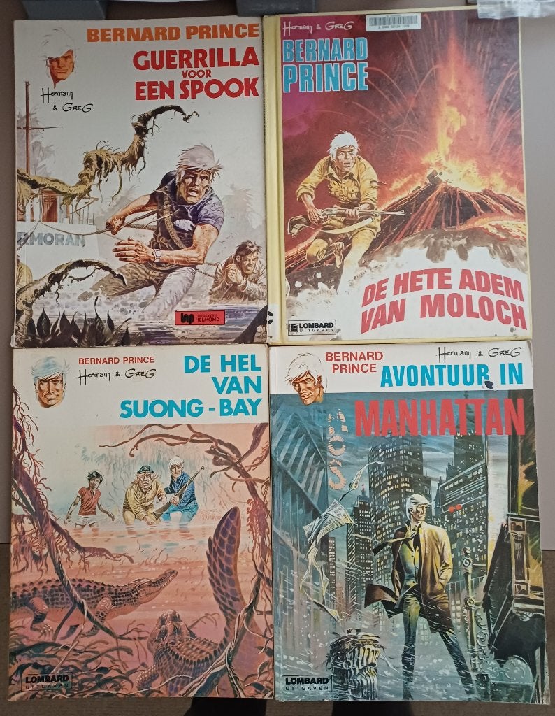 stripboeken Bernhard Prince, Boeken, Meerdere stripboeken, Ophalen, Gelezen