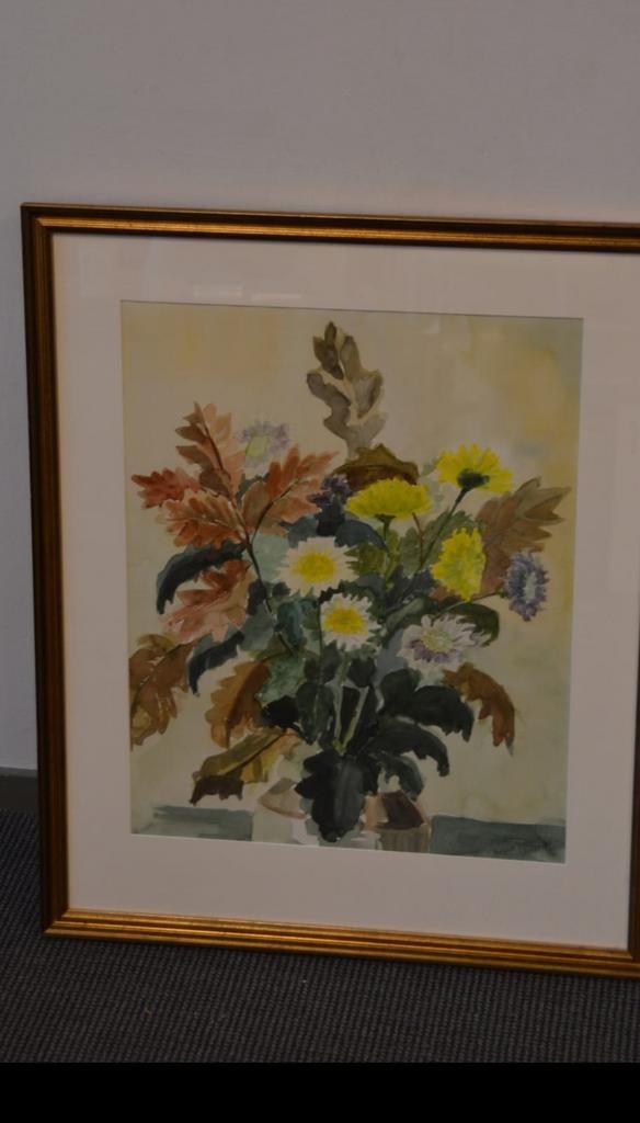 Aquarel Ingrid Velders, Ophalen of Verzenden