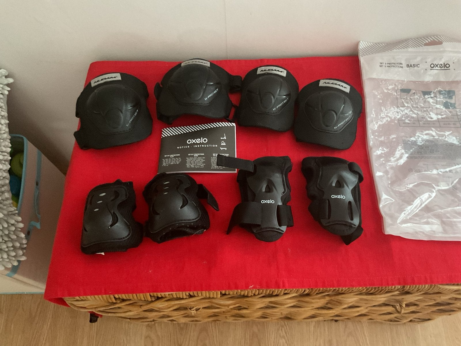 Complete Kinder Beschermset - Oxelo, Ophalen of Verzenden, Gebruikt