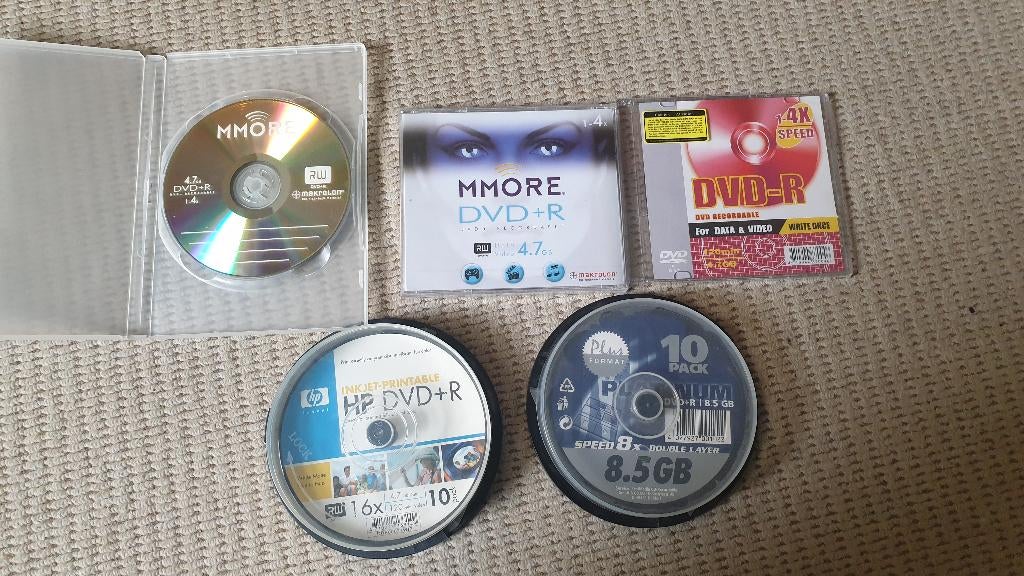 Schrijfbare CD's en DVD's, Computers en Software, Beschrijfbare discs, Dubbellaags, Overige typen, Nieuw, Ophalen of Verzenden