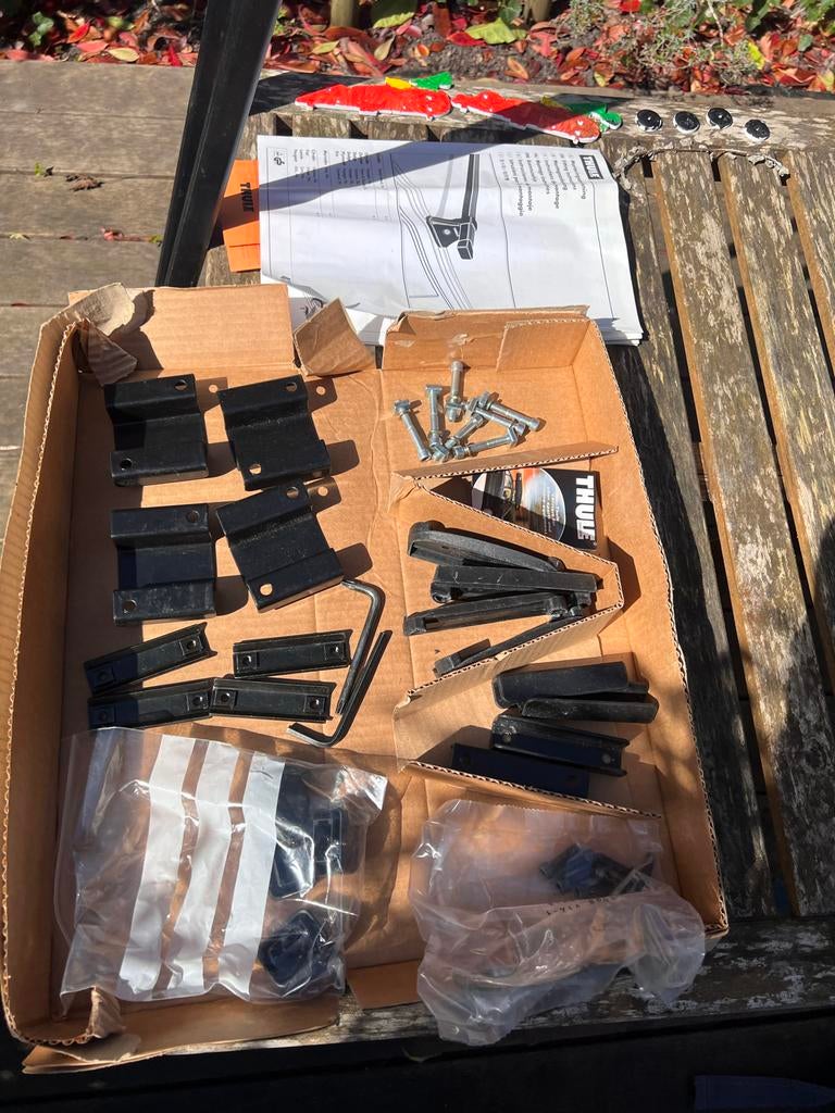 Thule dakdragers, Auto diversen, Dakdragers, Ophalen, Gebruikt