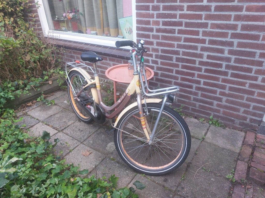 Kinderfiets Batavus in prima staat, Ophalen, Terugtraprem, Gebruikt, Batavus