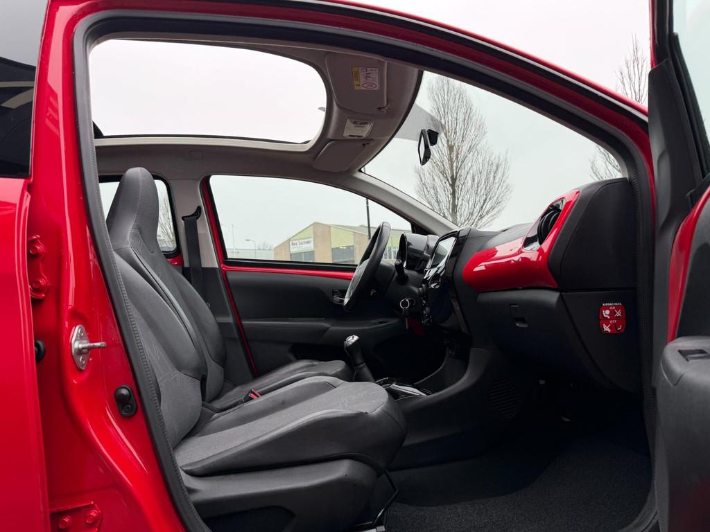 Toyota Aygo 1.0 VVT-i x Airco|Open Dak|TEL|Nieuwe Koppeling, Auto's, Toyota, Voorwielaandrijving, 12 maanden, Start-stop-systeem