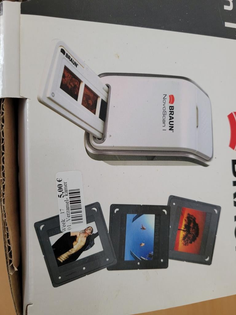 Braun NovoScan I Filmscanner - Digitaliseer je dia's!, Computers en Software, Diascanner, Ophalen of Verzenden, Zo goed als nieuw