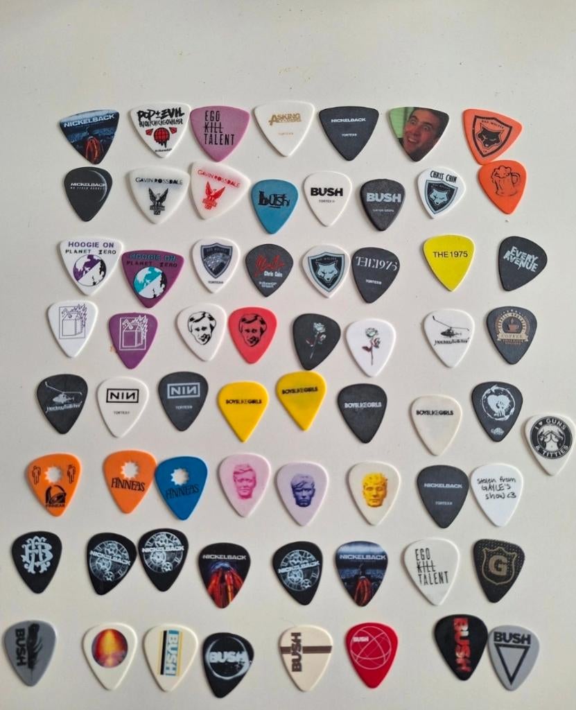 Guitar picks collection drop, Ophalen of Verzenden, Zo goed als nieuw, Elektrische gitaar