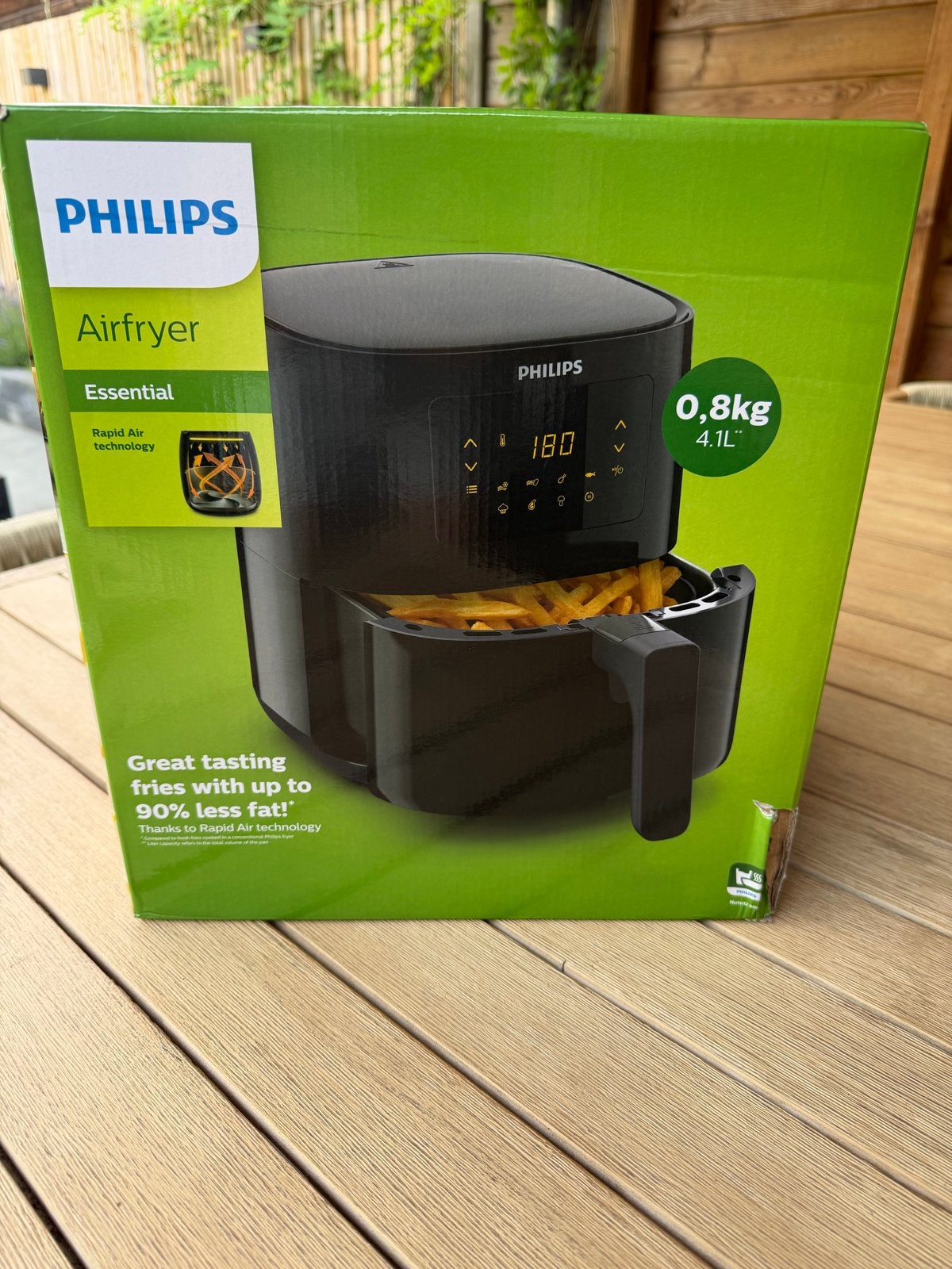 Philips Essential Airfryer 4,1 liter - Nieuw in doos, Witgoed en Apparatuur, Ophalen, Nieuw, Airfryer, 1000 t/m 1499 gram