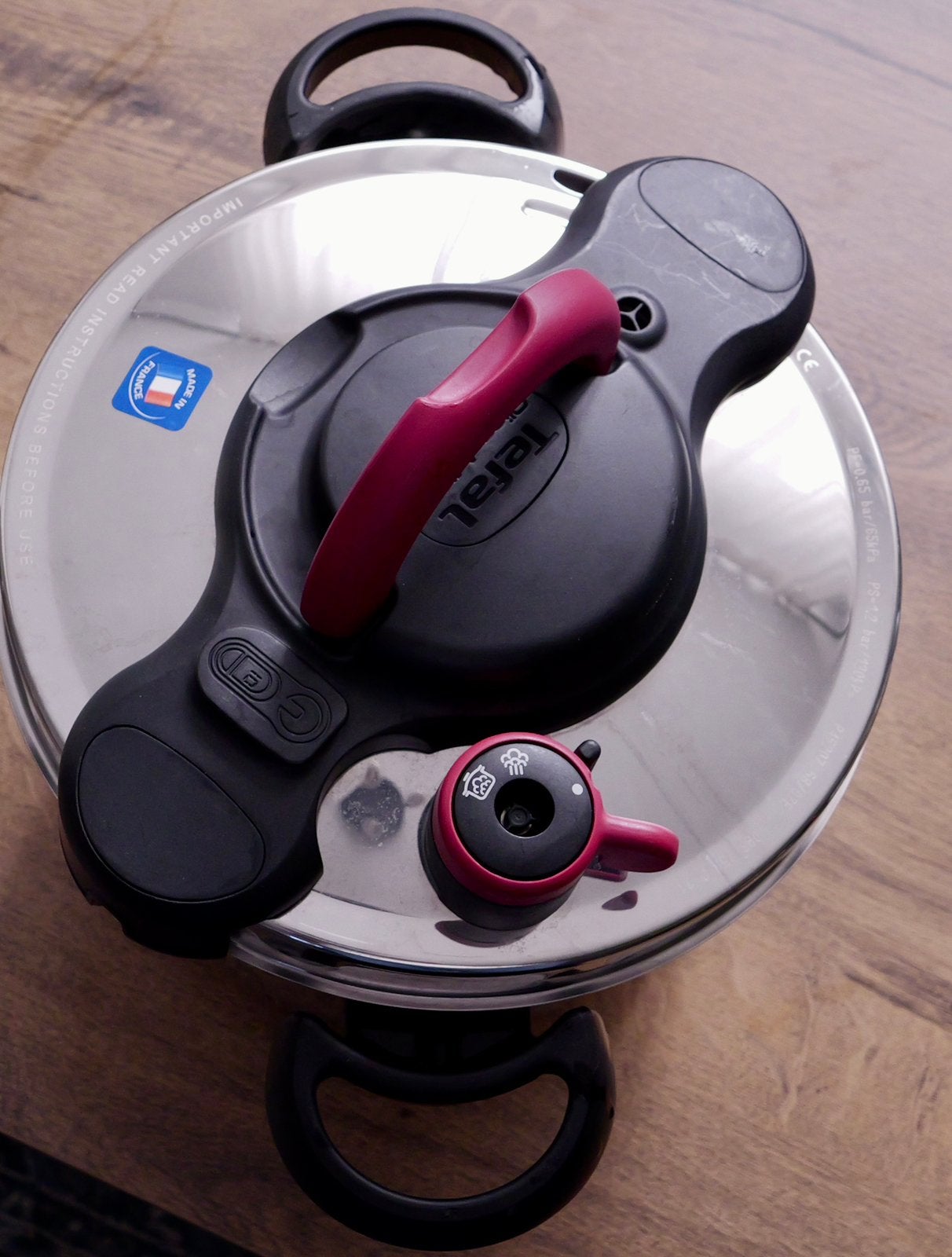 Tefal Clipso Minut Snelkookpan 6L, Ophalen of Verzenden, Zo goed als nieuw, Rvs